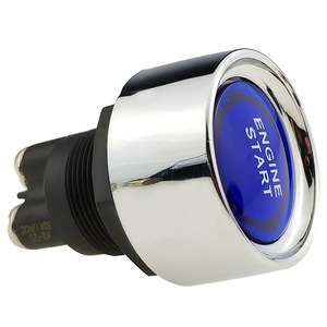 Interrupteur à bouton-poussoir pour démarrage du moteur, 50A, 12V, alliage de zinc éclairé, IP65, borne à vis - Product Image 3