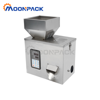 Machine de remplissage de MPGF-100 Moonpack Machine de remplissage de poudre de grain de café à tête unique Machine de remplissage de pesage de particules