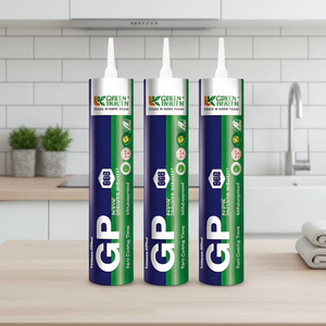 Scellant en <span class=keywords><strong>silicone</strong></span> professionnel de qualité supérieure, à séchage rapide, antifongique, pour vitres, <span class=keywords><strong>blanc</strong></span>, 300 ml, <span class=keywords><strong>cartouche</strong></span> de 320 g, 24 pièces - Product Image 1