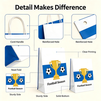 Sacs en papier personnalisés pour café à emporter, sacs de shopping en papier pour merchandising de fans, pochettes écologiques pour cadeaux et commandes de pâtisseries