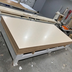 GuoHui Design moderno di prima classe pannello <span class=keywords><strong>MDF</strong></span> bianco melamina <span class=keywords><strong>laminato</strong></span> E1 formaldeide a prova di umidità Shandong fabbrica di alta qualità - Product Image 5