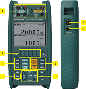 Calibrateur de process multifonctionnel haute performance Yokogawa OEM CA500 CA550 LCD, garantie 1 an, diverses inspections sur site - Product Image 4