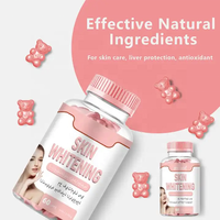 Marque privée Gsh Glutathion Complément alimentaire Gommes pour éclaircir la peau Gommes translucides pour la peau pour éliminer les taches brunes Gummy
