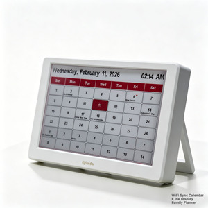 Reloj Inteligente con Calendario Wi-Fi y Protección Ocular Anti-Luz Azul Intelevia de 7'' |   Recordatorio de Exámenes para Estudiantes, Rastreador de Tareas, Cita Diaria, en Tiempo Real - Product Image 1