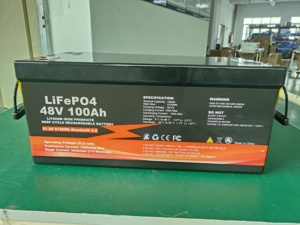 EU Cổ Chia Ip65 Lifepo4 Pin 12V 100AH Bluetooth Tế Bào Cấp Thông Minh BMS 6000 Chu Kỳ Sâu Năng Lượng Mặt Trời Hệ Thống - Product Image 6