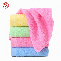Serviette de bain et bavoir pour bébé, nourrisson et tout-petit, 10x10'', compressée, douce, en coton biologique de bambou, pour la cuisine et l'extérieur