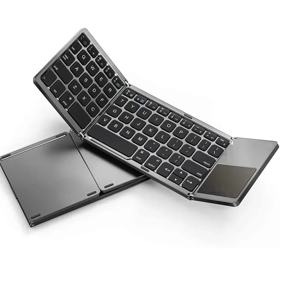 2023 New B033 Mini Office Portable Folding Keyboard Wireless for Mobile Phone and Tablet Waterproof