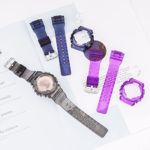 สายนาฬิกาข้อมือซิลิโคนสำหรับคาสิโอ <span class=keywords><strong>GMA</strong></span>-S110 120 130 ซีรีส์เปลี่ยนสายนาฬิกาแบบใส - Product Image 2