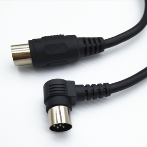 Connecteur DIN électrique à 7 voies Câble spiralé en spirale Câbles vidéo rétractables Câble spiralé à ressort pour dispositif médical avec 7 noyaux - Product Image 5