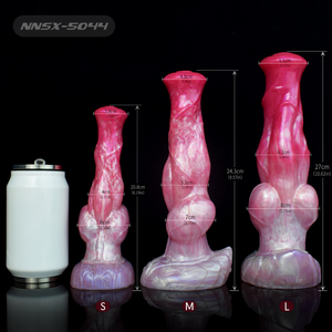 NNSX Großer Knoten-Wolf-Dildo mit Starken Muskeln, Riesiger Vagina-Analplug für Frauen, Großer Dong Erotikprodukte - Product Image 6