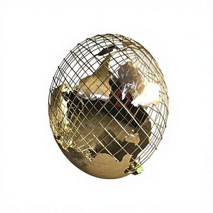 Factory <b>Modern</b> Metal Outdoor <b>Sculpture</b> Weather-Resistant Garden <b>Art</b> Eco-Friendly Handcrafted Steel Statue for Patio/Lawn Decor - Product Image 1