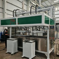 Machine de fabrication de barquettes à œufs en carton moulé par compression pour emballage industriel