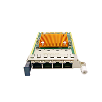 Carte réseau 1G pour serveur IA, adaptateur réseau à quatre ports RJ45 pour OCP (Open Compute Project) avec équipement fibre optique Intel I350 AM4