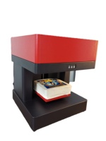 Printer Inkjet Otomatis 2021 Printer Kue Dapat Dimakan Kopi Makanan 3D dengan Sertifikat CE