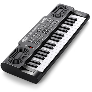 <b>Mini</b> Piano 37 Keys Electronic <b>Keyboard</b> Musical Toy For Children Age 2 4 Years Black - Product Image 1