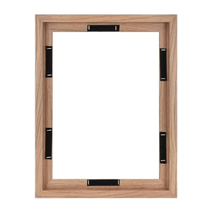 Marco de Fotos Minimalista de Madera, Rectangular, Vertical, para Montar en la Pared, Diseño para Hogar, Hotel, Restaurante, Decoración, Marco de Fotos Personalizado - Product Image 1