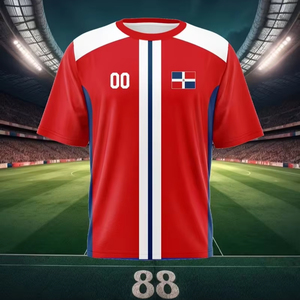 Men's casual soccer jerseys manufactured in the Dominican Republic, North America; customization is available.F10 - Product Image 1