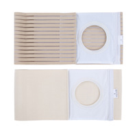Ceinture de soutien parastomale réglable FSPG en Spandex – Prévention de la hernie abdominale, ceinture de soutien médical pour stomie (taille unique)