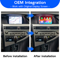Module d'interface sans fil Apple CarPlay Android Auto pour Lexus RX270 RX350 RX450h 2009-2015 – Amélioration de l'écran d'origine