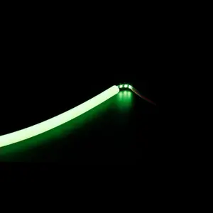 ไฟราวนีออนยืดหยุ่นได้โคมไฟตกแต่งแบบโดม RGBW LED Neon Strip โคมไฟซิลิโคนแขนเสาโคมไฟภูมิทัศน์