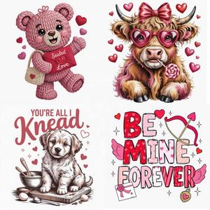 Diseños <span class=keywords><strong>de</strong></span> Corazón <span class=keywords><strong>de</strong></span> Hilo Sintético Personalizados para el Día <span class=keywords><strong>de</strong></span> San Valentín, Diseños <span class=keywords><strong>de</strong></span> Transferencia <span class=keywords><strong>de</strong></span> Calor por Serigrafía DTF, Termoadhesivos con Plancha para Pequeñas Empresas - Product Image 3