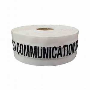 Cinta de advertencia para cables de alcantarillado subterráneo, venta caliente, personalizada - Product Image 1