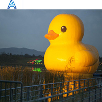 Ballon de canard géant jaune hermétique, grand ballon gonflable pour canard flottant dans l'eau, rivière, lac