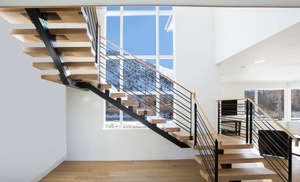 <span class=keywords><strong>Escaleras</strong></span> <span class=keywords><strong>de</strong></span> viga <span class=keywords><strong>de</strong></span> larguero invisibles flotantes modernas con peldaños <span class=keywords><strong>de</strong></span> madera Diseño <span class=keywords><strong>de</strong></span> voladizo oculto Enter Wall Type - Product Image 2