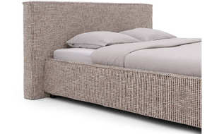 Cama Inteligente con Cabecera Tapizada en Terciopelo Estilo Escandinavo/Holandés, Estructura de Madera y Somier de Láminas, Directo de Fábrica China - Product Image 2