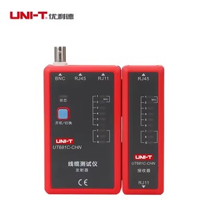 Détecteur de réseau UNI-T UT681C RJ45 RJ11 BNC Ethernet LAN, localisateur de ligne téléphonique, testeur de câble - Product Image 4