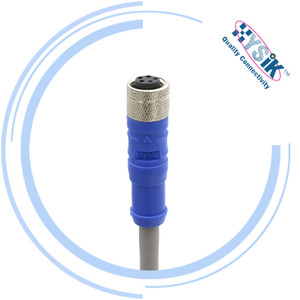 Cable Moldeado con Codificación B de 5 Pines M8, Conector Macho Recto para Bus Industrial - Product Image 5