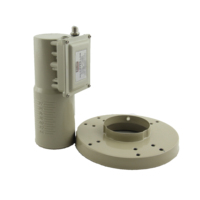 LNB combiné C et Ku à gain élevé pour internet satellite, vente populaire, direct usine