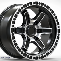 Jantes Beadlock forgées sur mesure argentées 17 18 19 20 21 22 6x139.7 6x135 6x114.3 5x127 5x130 pour Bronco F150 Raptor Wrangler RAM