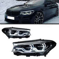 Ensemble de phares LED haute performance avec clignotants DRL pour BMW Série 5 G30 2018-2020, adaptable aux modèles G30.