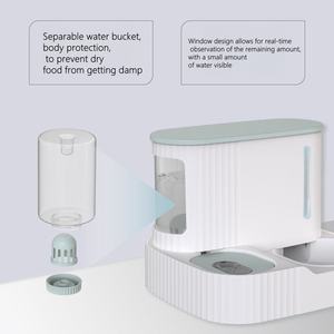 Comedero Automático Inteligente Moderno para Mascotas 3 en 1, Recipiente para Almacenar Comida y Agua para Perros y Gatos con Diseño Antideslizante - Product Image 4