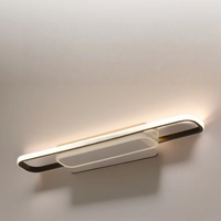 Plafonniers en aluminium à détection de mouvement par radar, style minimaliste, pour entrée, couloir, balcon
