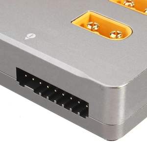 Oferta Especial: Placa de Carga Paralela CNC Segura ISDT PC-4860S PC4860 1-8S XT60, 205g, Cable de 150mm para Drones de Carreras FPV RC, Piezas DIY - Product Image 6