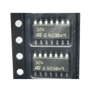 LM324DT original LM324 SOP14 quad operational amplifier IC chip