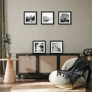 Mỹ Gỗ Khung Hình Bảng 4x6 5x7 12x16 12x18 18x24 24x36 Kích Thước Tùy Chỉnh Hình Ảnh Khung Bán Buôn MDF Khung Ảnh - Product Image 5