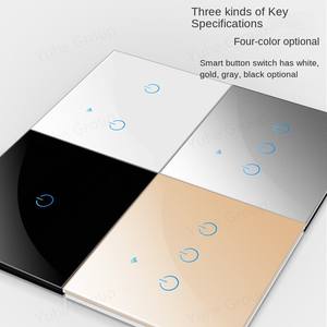 Sistema de Automatización del Hogar Más Popular, Control por Voz, Interruptor Táctil Inteligente para Pared EWeLink Smart 2CH 10A PC, QD Smart-TY-E3 - Product Image 4