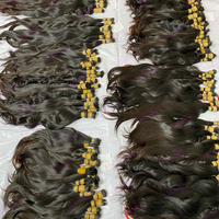 Extensions de cheveux brésiliens Remy vierges, lots de cheveux humains bruts vietnamiens alignés avec les cuticules