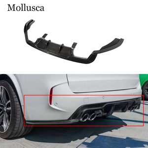 Difusor Trasero de Fibra de Carbono Estilo 3D para X5M F85/X6M F86, Lip Trasero para Parachoques, 2015-2019 - Product Image 1