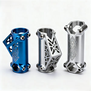 Barra de Bicicleta de Aleación de Aluminio CNC de Diseño Ligero y Alta Calidad, Piezas Personalizadas Mecanizadas con Precisión CNC, Barra Integrada para Bicicleta - Product Image 1