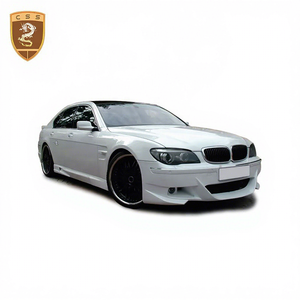 Para <span class=keywords><strong>BMW</strong></span> <span class=keywords><strong>7</strong></span> Series E65 E66 Upgrade PD Style Body Kit Parachoques delantero Guardabarros lateral Alerón trasero Luz antiniebla Bodykit - Product Image 1