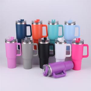 Nouvelle arrivée Tasse en acier inoxydable 304 40oz Tasse à poignée portable pour voiture - Product Image 3