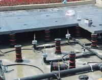 Piédestal de carrelage en matériau PP de base Support de plancher de solive réglable Socles en plastique de terrasse en bois
