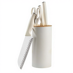 Großhandel Edelstahl Haushaltsmesser Südostasien Fünfteiliges Komplettes Küchenset - Product Image 1