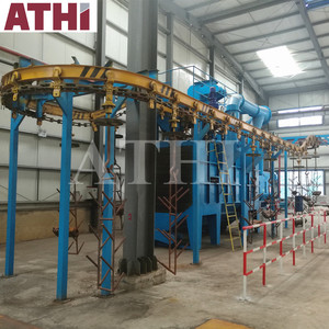 Machine <span class=keywords><strong>de</strong></span> sablage ATHI à suspension monorail suspendue, dimensions personnalisables, puissance élevée, productivité importante, utilisation facile - Product Image 4