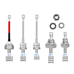 Rectifier Recovery Diode 100U120 100UR120 150U 15UR 200U160 200UR160 300U160 300UR160 Diode DO-9 300A