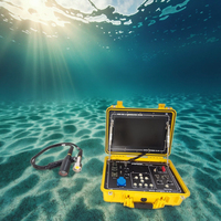 Plongée commerciale HD1080P Deux systèmes vidéo sous-marins de plongeur HT-3595C d'équipement de plongée commerciale